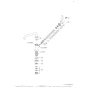 LIXIL(リクシル) LF-14Z-13(65)-U 商品図面 分解図 レバー式自在水栓 分解図1