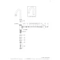 LIXIL(リクシル) LF-14ZSPF-13(65)-U-PK 商品図面 分解図 レバー式自在水栓（泡沫式・固定コマ式・水用） 分解図1