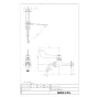 LIXIL(リクシル) LF-7KRZ-13-U 商品図面 分解図 吐水口回転形胴長横水栓(固定コマ式) 商品図面1