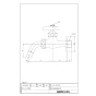 LIXIL(リクシル) LF-7R-13-U(H) 商品図面 分解図 吐水口回転形横水栓（固定コマ式・湯用） 商品図面1