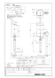 LIXIL(リクシル) OKC-A63-C 取扱説明書 商品図面 施工説明書 オートフラッシュＣ　セパレート形　自動フラッシュバルブ（床給水形）（中水用） 商品図面1