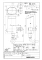 LIXIL(リクシル) OKC-AT610K-C 取扱説明書 商品図面 施工説明書 オートフラッシュＣ　セパレート形　自動フラッシュバルブ（壁給排水形）（中水用） 商品図面1