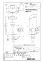 LIXIL(リクシル) OKC-AT6112SCW 取扱説明書 商品図面 施工説明書 オートフラッシュＣ　センサー一体形　シャワートイレ自動洗浄対応（壁給水形） 商品図面1