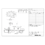 LIXIL(リクシル) RC-504+CW-KA31 取扱説明書 商品図面 施工説明書 和風アタッチメント シャワートイレKAシリーズ 商品図面1