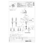 LIXIL(リクシル) SF-BG451SYX(JW) 取扱説明書 商品図面 施工説明書 ホース引出式シングルレバー混合水栓 商品図面1