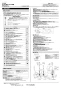 SF-NAA451SY 取扱説明書 商品図面 施工説明書 分解図 タッチレス水栓 ナビッシュ 施工説明書1