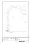 LIXIL(リクシル) A-404 商品図面 自在吐水口部 商品図面1