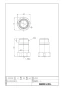 LIXIL(リクシル) A-5040 商品図面 施工説明書 芯間距離調整ユニオン 商品図面1