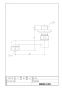 LIXIL(リクシル) A-786 商品図面 取付脚 商品図面1