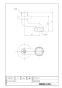 LIXIL(リクシル) A-9371-10 商品図面 取付脚 商品図面1