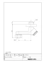LIXIL(リクシル) A-9770-10 商品図面 取付脚 商品図面1