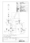 LIXIL(リクシル) AM-311TV1 取扱説明書 商品図面 施工説明書 オートマージュ(グースネックタイプ) 混合水栓 商品図面1