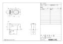 LIXIL(リクシル) BC-220SK BW1+DT-K250ML BW1 取扱説明書 商品図面 施工説明書 車いす対応防露便器 商品図面1