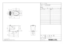 BC-LV10AH BW1+DT-LV181AH BW1 取扱説明書 商品図面 施工説明書 LVシャワートイレ リトイレ 商品図面1