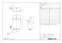 LIXIL(リクシル) BC-ZA10AH+DT-ZA180AH アメージュZ便器 リトイレ(フチレス) 取扱説明書 商品図面 施工説明書 分解図 アメージュZ便器 リトイレ(フチレス) 商品図面1