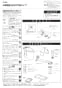 LIXIL(リクシル) BC-ZA10H BW1+DT-ZA150H BW1+CW-EA21QC BW1 取扱説明書 商品図面 施工説明書 アメージュZ便器(フチレス)リトイレ+パッソ 施工説明書1