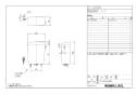 LIXIL(リクシル) BC-ZA10H BW1+DT-ZA150H BW1+CW-KA21QC BW1 取扱説明書 商品図面 施工説明書 アメージュZ便器(フチレス)リトイレ+KAシリーズ 商品図面1