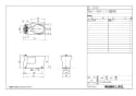 LIXIL(リクシル) BC-ZA10H BW1+DT-ZA180H BW1+CW-K45AQC BW1 取扱説明書 商品図面 施工説明書 アメージュZ便器(フチレス)リトイレ+Kシリーズエクストラ 商品図面1