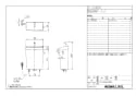 LIXIL(リクシル) BC-ZA10H BW1+DT-ZA180H BW1+CW-KA23QC BW1 取扱説明書 商品図面 施工説明書 アメージュZ便器(フチレス)リトイレ+KAシリーズ 商品図面1