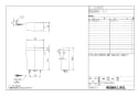 BC-ZA10P+DT-ZA150EP+CW-EA22QC 取扱説明書 商品図面 施工説明書 アメージュZ便器(フチレス)床上排水+パッソ 商品図面1