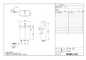 BC-ZA10P+DT-ZA180EP 取扱説明書 商品図面 施工説明書 分解図 アメージュＺ便器(フチレス) 商品図面1