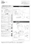 LIXIL(リクシル) BC-ZA10PM BW1+DT-ZA150PM BW1+CW-KA21QC BW1 取扱説明書 商品図面 施工説明書 マンションリフォーム用 アメージュZ便器(フチレス)床上排水155タイプ+シャワートイレKAシリーズ 施工説明書1
