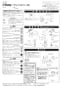 LIXIL(リクシル) BC-ZA10S BW1+DT-ZA150E BW1+CW-EA21QC BW1 取扱説明書 商品図面 施工説明書 アメージュZ便器(フチレス)床排水+パッソ 施工説明書1