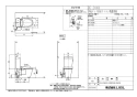 LIXIL(リクシル) BC-ZA10S BW1+DT-ZA180E BW1+CW-EA22 BW1 取扱説明書 施工説明書 セット図面 アメージュZ便器(フチレス)床排水+パッソ セット図面1