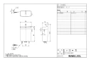 LIXIL(リクシル) BC-ZA10S BW1+DT-ZA180E BW1 取扱説明書 商品図面 施工説明書 分解図 アメージュＺ便器(フチレス) 商品図面1