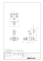 LIXIL(リクシル) BF-20TM-32A 商品図面 分解図 大型サーモスタット付バルブ（温度計付） 商品図面1
