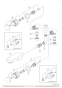 BF-291W-13 埋込形２ハンドル混合水栓 ヴィラーゴ 分解図1