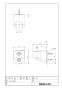 LIXIL(リクシル) BF-30C 商品図面 シャワーフック 商品図面1