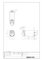 LIXIL(リクシル) BF-FH30/FW1 商品図面 施工説明書 分解図 シャワーフック 商品図面1