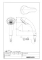 BF-SB6B(1.6) 多機能シャワーセット 商品図面1