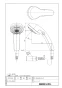 BF-SB6WB(1.6)-AT 多機能スイッチシャワーセット 商品図面1