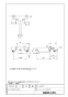 LIXIL(リクシル) BF-WM345TY 取扱説明書 商品図面 施工説明書 サーモスタット付バス水栓 壁付けタイプ クロマーレＳ 商品図面1