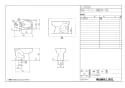 LIXIL(リクシル) C-5KRSM BW1 商品図面 施工説明書 掃除口付大便器（洋風サイホンゼット便器) 商品図面1