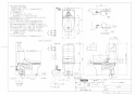 CES9151 取扱説明書 商品図面 分解図 ウォシュレット一体形便器 ZJ1 商品図面1