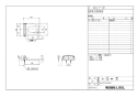 LIXIL(リクシル) CF-18ALP-CK BW1 取扱説明書 商品図面 施工説明書 暖房便座 商品図面1