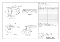 LIXIL(リクシル) CW-811ER-NE BW1 取扱説明書 商品図面 施工説明書 シャワートイレ U3Eシリーズ 商品図面1