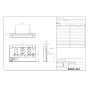 LIXIL(リクシル) CWA-124 LIXIL(リクシル) シャワートイレKBシリーズ オプションリモコン 商品図面 施工説明書 LIXIL(リクシル) シャワートイレKBシリーズ オプションリモコン 商品図面1