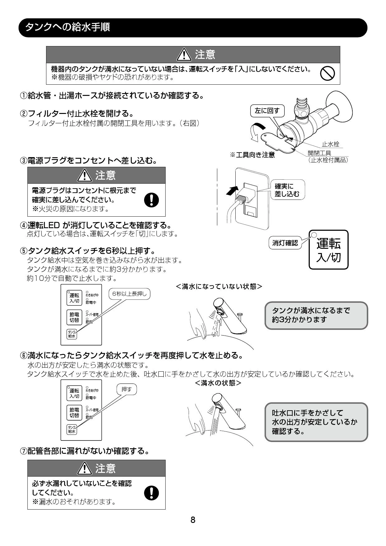LIXIL(リクシル) EHMN-CA3ECSA1-200C 取扱説明書 施工説明書 LIXIL(リクシル) EHMN-CA3ECSA1-200C 取扱説明書 施工説明書