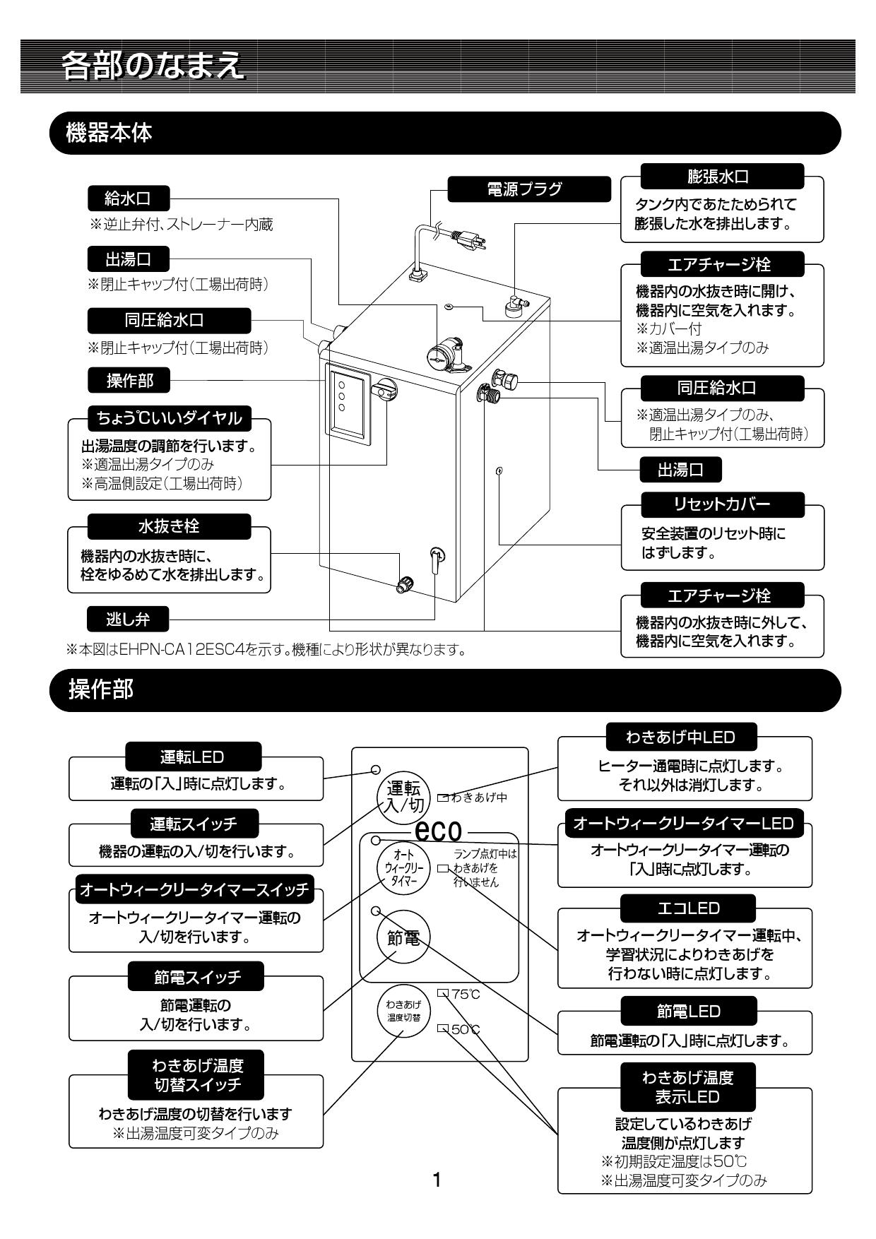 本日特価】 INAX LIXIL 小型電気温水器 EHPN-CA12ECS4 ゆプラス 適温出湯オートウィークリータイマータイプ タンク容量12L 電源AC100V  電気温水器本体のみ discoversvg.com