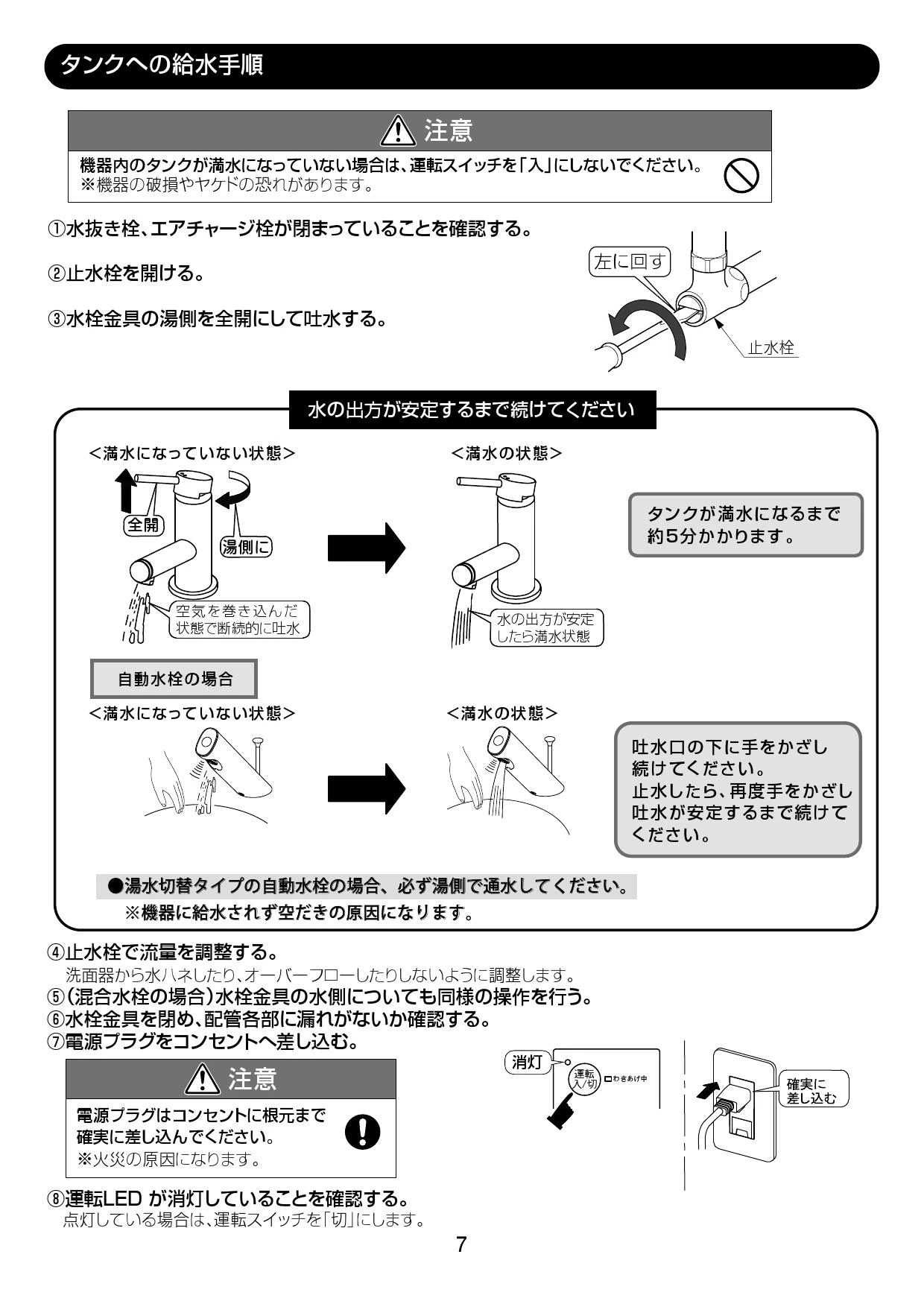 LIXIL(リクシル) EHPS-CA8ECS2 取扱説明書 施工説明書|LIXIL LIXIL(リクシル) EHPS-CA8ECS2 取扱説明書 施工説明書|LIXIL