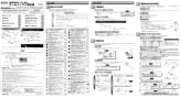 LIXIL(リクシル) JF-AF442SYX(JW) 取扱説明書 商品図面 施工説明書 分解図 浄水器内蔵型シングルレバー混合水栓 オールインワン浄水栓 FSタイプ 取扱説明書1