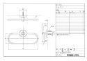LIXIL(リクシル) KF-91A 商品図面 施工説明書 タオルリング スタンダードシリーズ 商品図面1