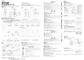 LIXIL(リクシル) L-A74H2C BW1 取扱説明書 施工説明書 壁付手洗器 施工説明書1