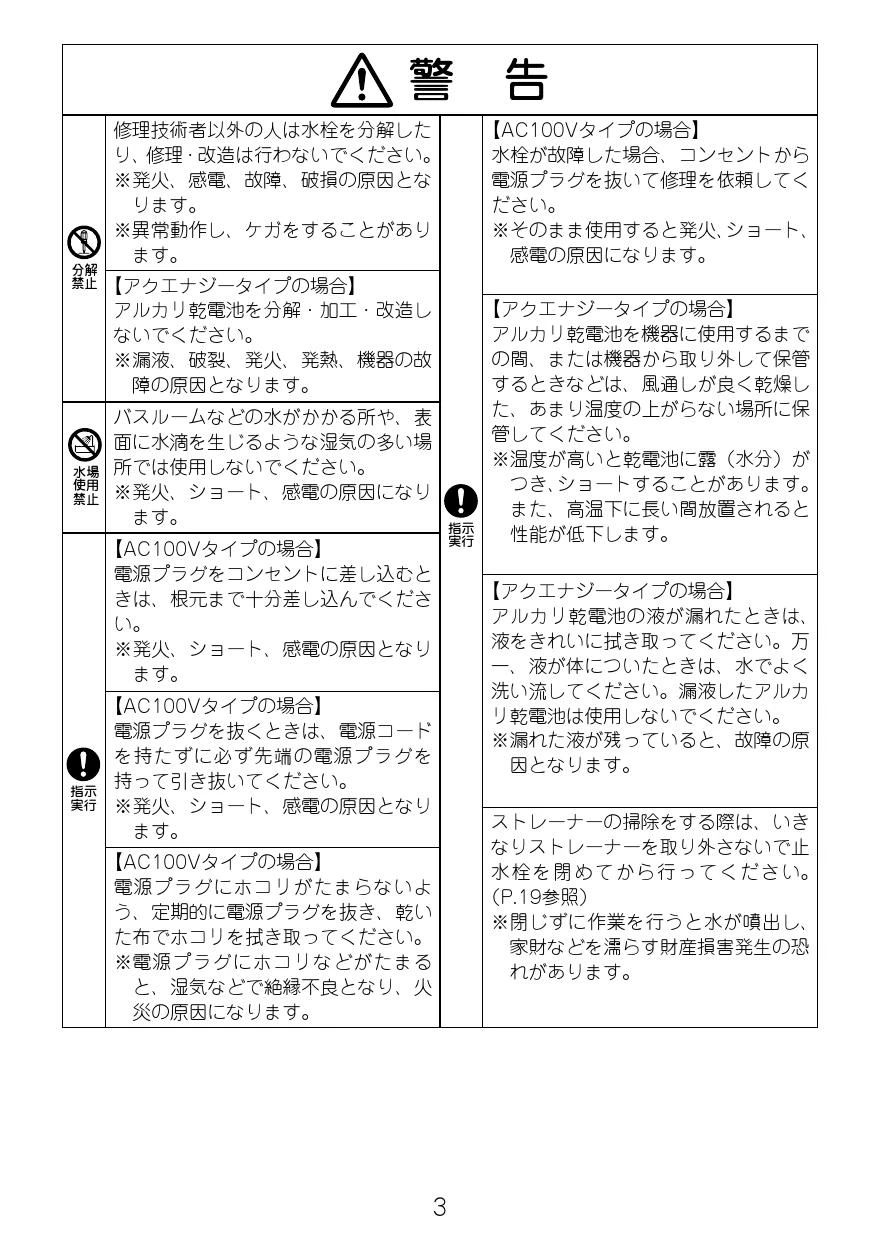 LIXIL(リクシル) L-A74TWA BW1 取扱説明書 施工説明書|LIXIL LIXIL(リクシル) L-A74TWA BW1 取扱説明書 施工説明書|LIXIL