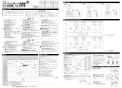 LIXIL(リクシル) L-A951A2E BW1 取扱説明書 施工説明書 ハイバックガード洗面器 Mサイズ 自動水栓＋水石けん供給栓セット 施工説明書1