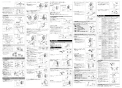 LIXIL(リクシル) L-A951KM2E BW1 取扱説明書 施工説明書 ハイバックガード洗面器 Mサイズ 自動水栓＋水石けん供給栓セット 施工説明書2